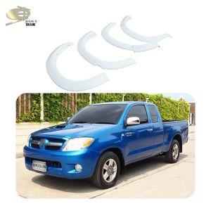 Simple 6/Pcs Car Fender Flares For Toyota Hilux VIGO 2004-2010 No Chalking