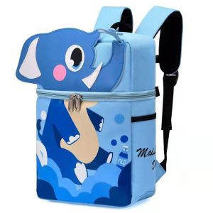Polyester Kids School Backpack Bag 3d Mermaid Cartoon