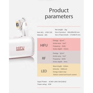 Anti Aging Wrinkle Removal Face Lift Device 3MHZ 650mm