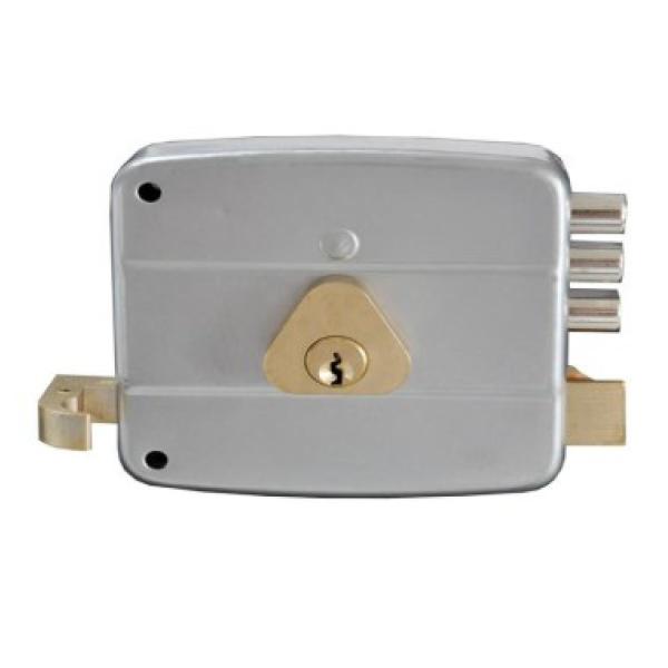Adjustable Door Thickness Custom Rim Locks / Zinc Latch Rim Door Lock