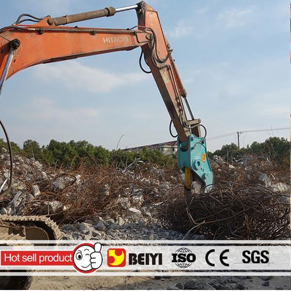 BEIYI Attachments for hydraulic excavators demolition pulverizer