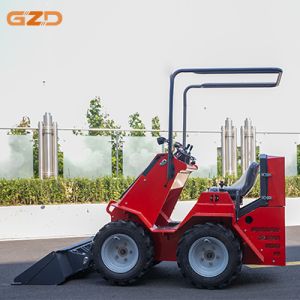 Compact Mini Loader 4x4 Diesel 4WD Electric Loader