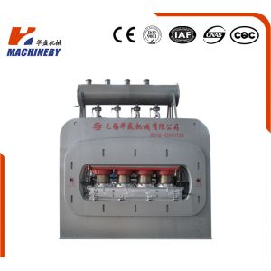 Double venner Fireproof particle board hot press machine