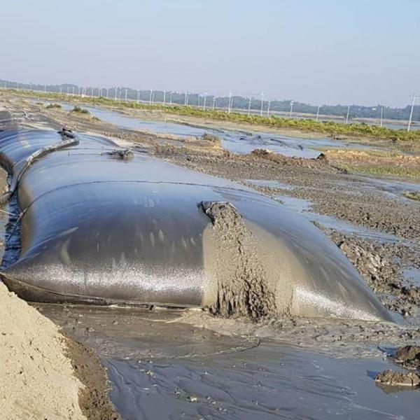 Dewatering Geotextile Tube Geobag Costal Protection Flood Control PP Woven