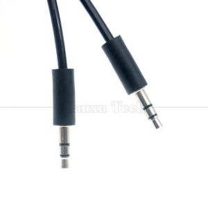 Spring Coiled Male to Male 3.5mm Jack Aux Stereo Audio Extension Cable