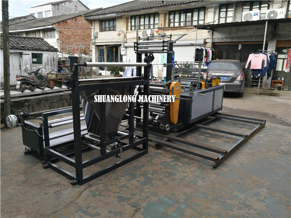 Film Cloth Bag Side Sealing Bag Making Machine BOPP OPP 1200kgs Weight