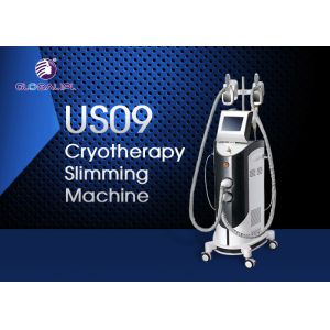 4 Handles 1000w Cryolipolysis Slimming Machine / 1-15J Vacuum Slimming Machine