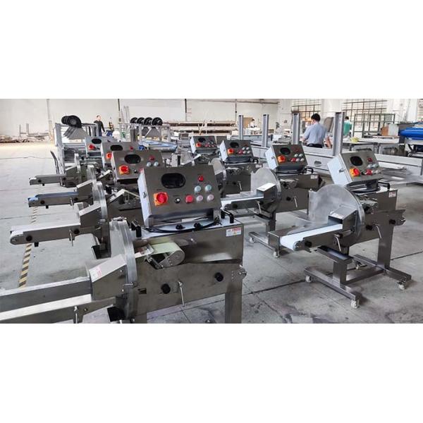 800kg/h Cooked Meat Slicing Machine 40mm Adjustable