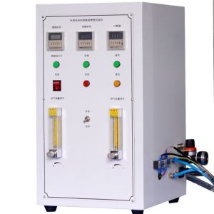 Single Wire Cable Vertical Burning Flame Test Chamber Flammability Machine