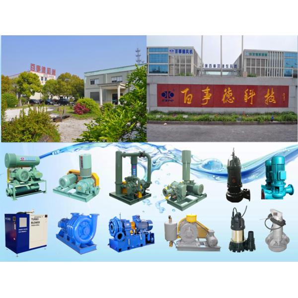 High Speed Centrifugal Single Stage Centrifugal Blowers 50kpa - 100kpa