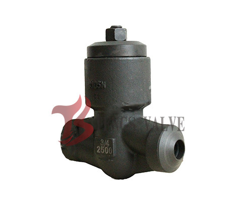 Buy Plug Disc Forged Steel Check Valve 3/4 Inch 2500LB A105N Pressure Seal Cover PSB Weld End at wholesale prices