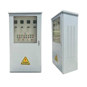 Customized Water Plant Plc Vfd Hmi Control Panel Cabinet with Overload