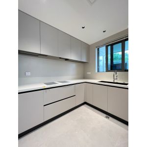 Custom American Style Kitchen Cabinet with Island Plywood