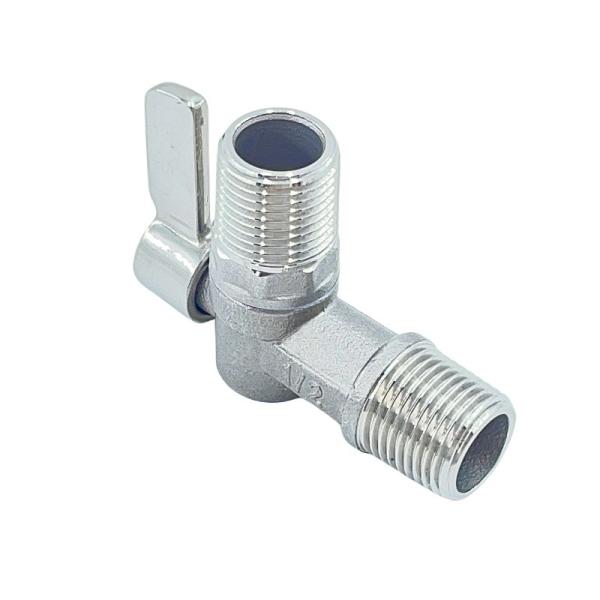 Buy Customization Outlet Stainless Steel Angle Valve with Handle Customizable Request at wholesale prices