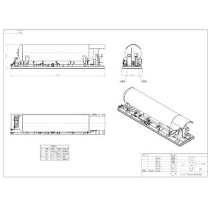 23 Cbm LPG Filling Skid / LPG Tanker 23000L