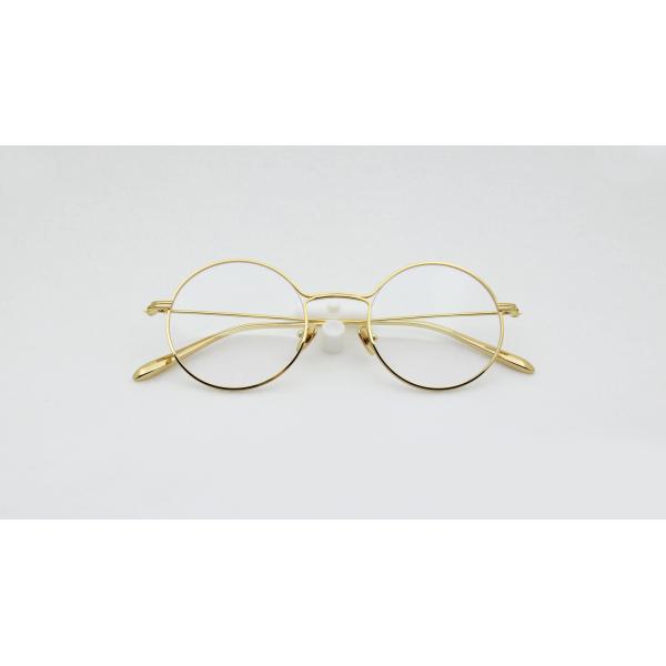 Titanium Eyeglass Frame Non-prescription Round Untralight High quality Unisex