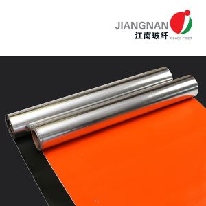 Aluminium Coated Fiberglass Cloth Heat Insulation Blanket For Steam Turbine