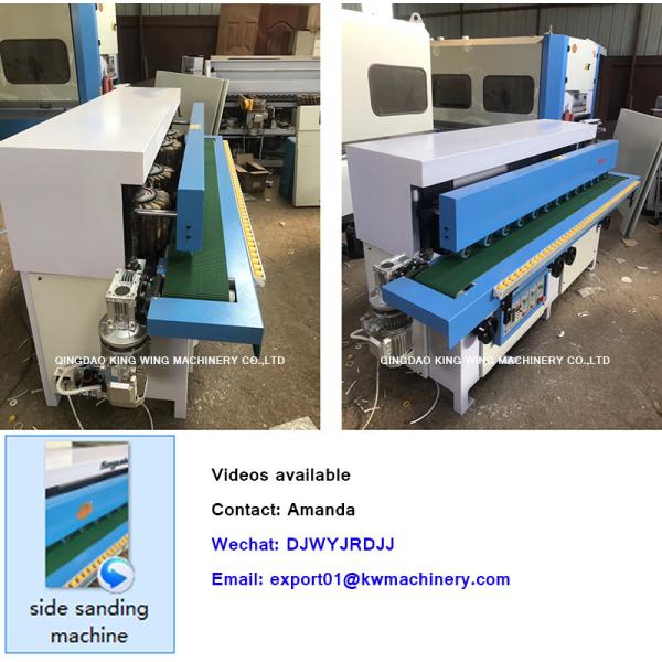 KC4R-S edge sanding machine for wooden door edge brush sander