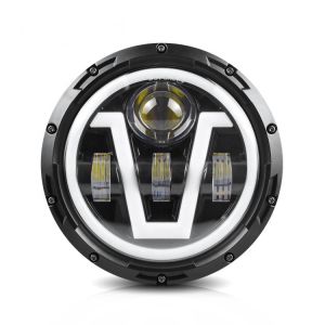 Quality 7 Inch 6500K 85W Halo Fog Lights Auto High Power for sale