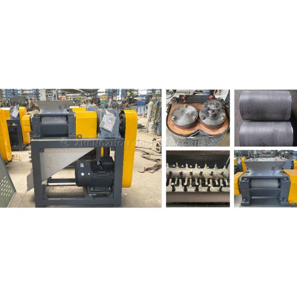 Complete Fertilizer Granulation Plant with Double Roller Extrusion Granulator System