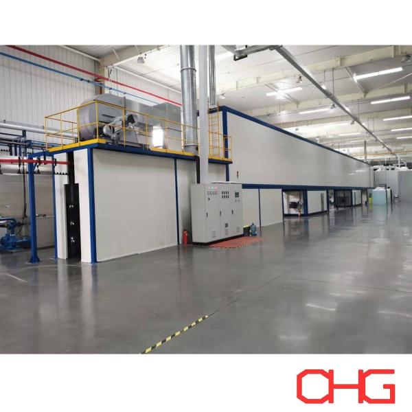 Electrostatic Powder Coating Line with Overhead Conveyor System Coating Machine