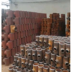 China Weld Astm A106 Tee Sch40 Metal Connector Seam Remove on sale