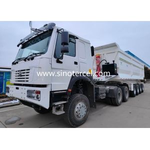 China Transportation Tipper Semi Trailer SGS BV Hydraulic Tipper Trailer on sale