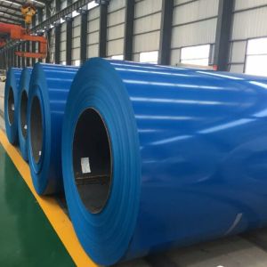 PPGL AZ120 0.38*1219mm AkzoNobel Beckers Metal Tile Sheet RAL5005 Pre-Painted Galvalume Steel  Pre-Painted Aluzinc Steel