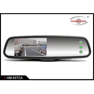 16 : 9 Reversing Camera Mirror Monitor , Backup Camera Rear View Mirror Display