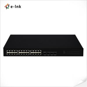 Quality L3 Managed 24G + 4x1000M SFP Ethernet Switch for sale