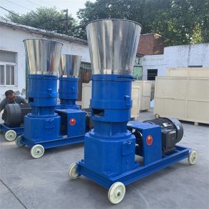 High Capacity 1-1.5t/H Feed Pellet Maker Poultry Feed Processing Machine
