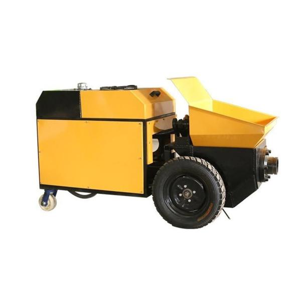Buy Construction 15Kw Mobile Concrete Pump For Fine Aggregate at wholesale prices