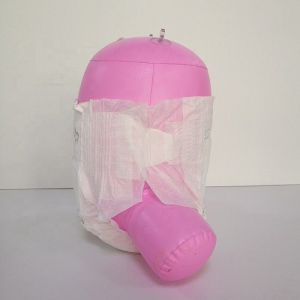 China Nonwoven Topsheet Printed Infant Baby Diapers With PE Film Backsheet on sale