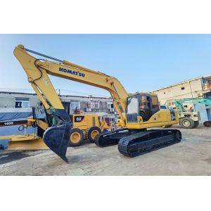 Surplus Used Hydraulic Komatsu PC220 Excavator With Aircon Unit