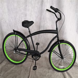 USA Popular 3 Speed Adults Mens Beach Cruiser Bike 26 Inch Length 1.8m