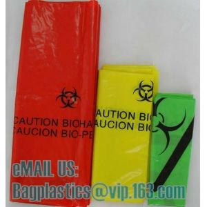 Biohazard Bin Liners, Biohazard Waste Bags, Biohazard Garbage, Waste Disposal,