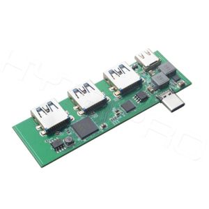 Ru FR4 94v0 Power PCB Assembly Usb Type C Hub Pcb Manufacturing Assembly