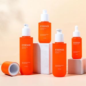 Custom Luxury Refillable Plastic Spray Bottles 80ml Empty Cylinder Clear