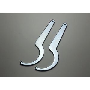 Galvanized Steel Bending Fishing Rod Spanner Metal Stamping Parts With Laser