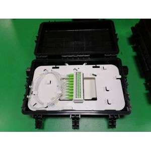 China IP65 SC APC FTTH Distribution Closure With 1x8 PLC Splitter on sale