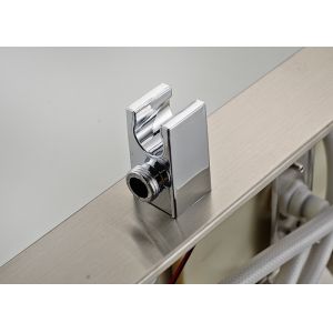 Single Handle 3 Way Bathroom Shower Panels Rose Gold Surface Treatment ROVATE