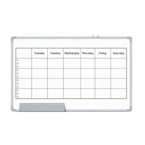 Porcelain Rolling Magnetic Dry Erase Whiteboard With Aluminum Frame