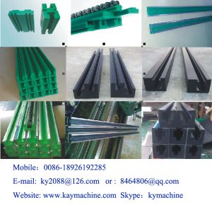 Quality UHMW-PE guide rail Plastic Guide Rail Plastic rail for roller chains UHMWPE Chain Guide track guide UHMWPE strips for guide rail roller chain guide for sale