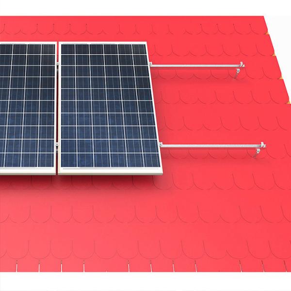 Buy Anodized Aluminum & Galvanized & Stainless Tile Solar Panel Roof Mounting Systems at wholesale prices
