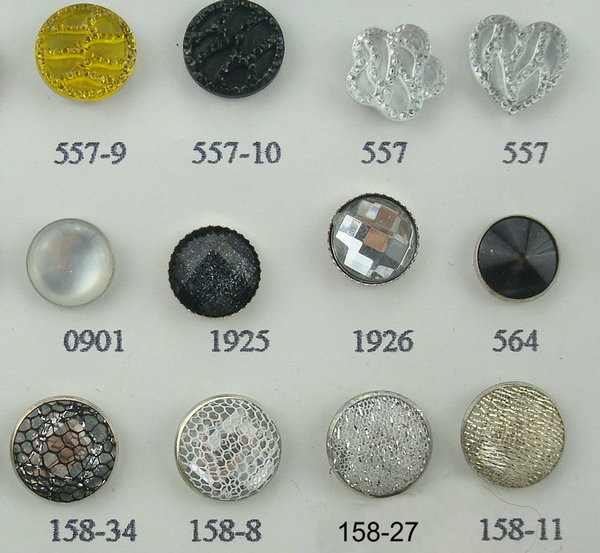 wholesale decorative glass shank button shirt buttons manufactory