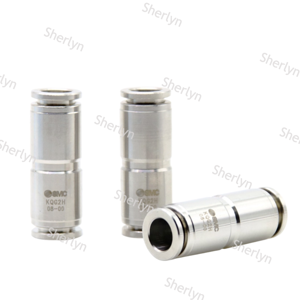 KQG2H12-00 SMC KQG2 Series Straight Tube-to-Tube Adaptor Push In 12 Mm To Push In 12 Mm Tube-to-Tube Connection Style 4E2-9ET/KQ2A60