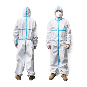 Quality Work Protection Breathable Disposable Coveralls High Structure Strength for sale