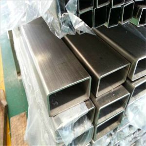 ASTM A554 Seamless Stainless Steel Rectangular Tube 2D Cold Rolled