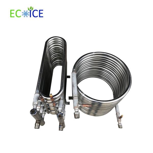Buy Spiral Double Copper Pipe Heat Exchanger Manufacturer for Pool Heater Air Conditioner Air to Water Heating and Water Coo at wholesale prices