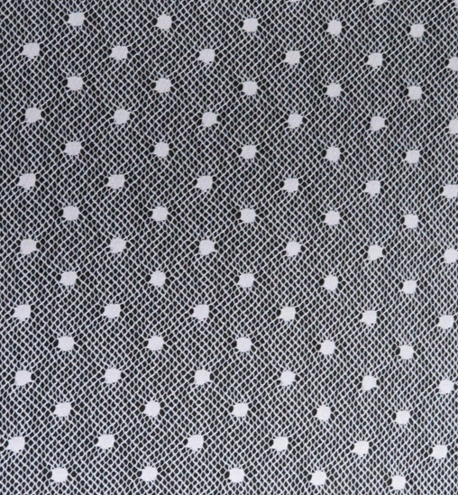 Polka dots Stretch Lace Fabric